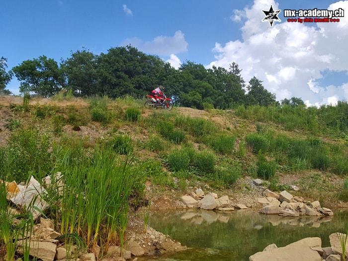 Entraînement d’enduro sur la piste MX de Schlatt