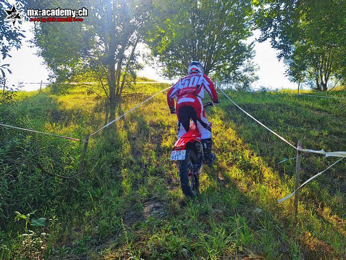 Piste d’enduro en Suisse, Schlatt TG – terrain d’entraînement de la MX-Academy avec sections de hard enduro