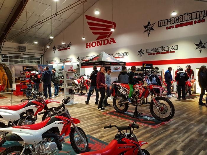 Honda Motoshop der MX-Academy