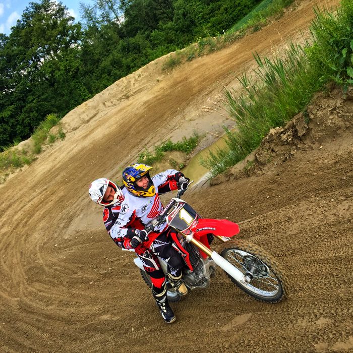 Motocross gift card for motorbike beginners