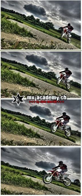 Entraînement de motocross en Suisse à la MX-Academy de l’ancien champion d’Europe Chris Möckli