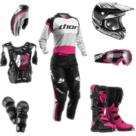 Motocross Ausrüstung für Frauen   