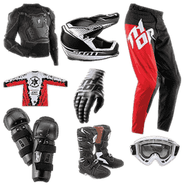 Motocross Ausrüstung günstig - Für Gelegenheitsfahrer und Einsteiger