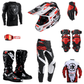 Motocross Ausrüstung - Die Ausrüstung für ein regelmäßiges Training