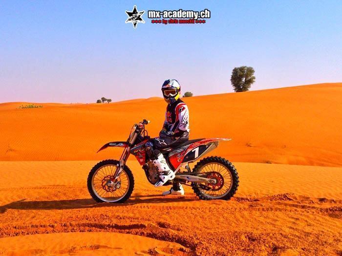 Offroad in Dubai mit der MX-Academy Schweiz