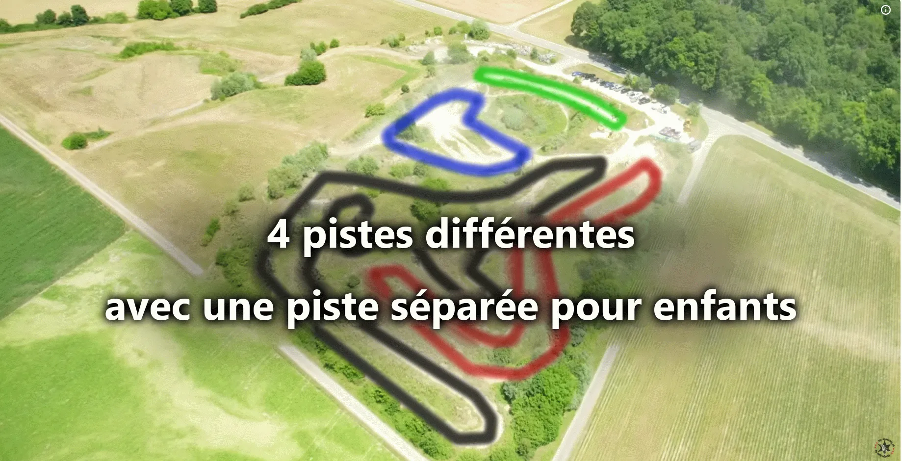 Installation NASAK Schlatt TG – 4 pistes d’entraînement de motocross différentes, MX-Academy Suisse