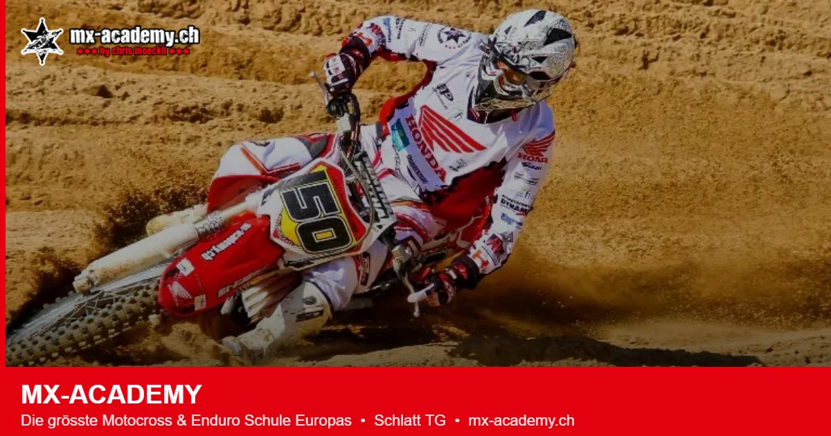 Motocross, enduro, dirt bike and motorbike riding in Switzerland