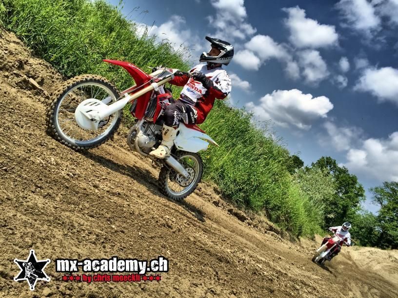Birthday present Switzerland riding Motocross and rent all material