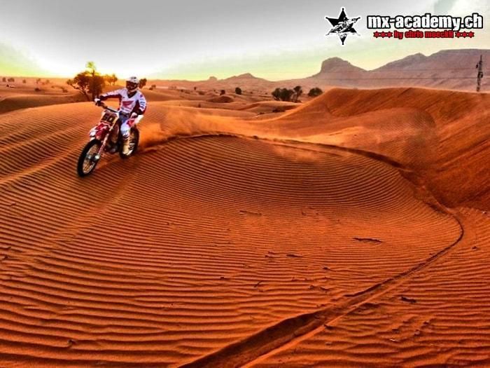 Motocross Dubai desert